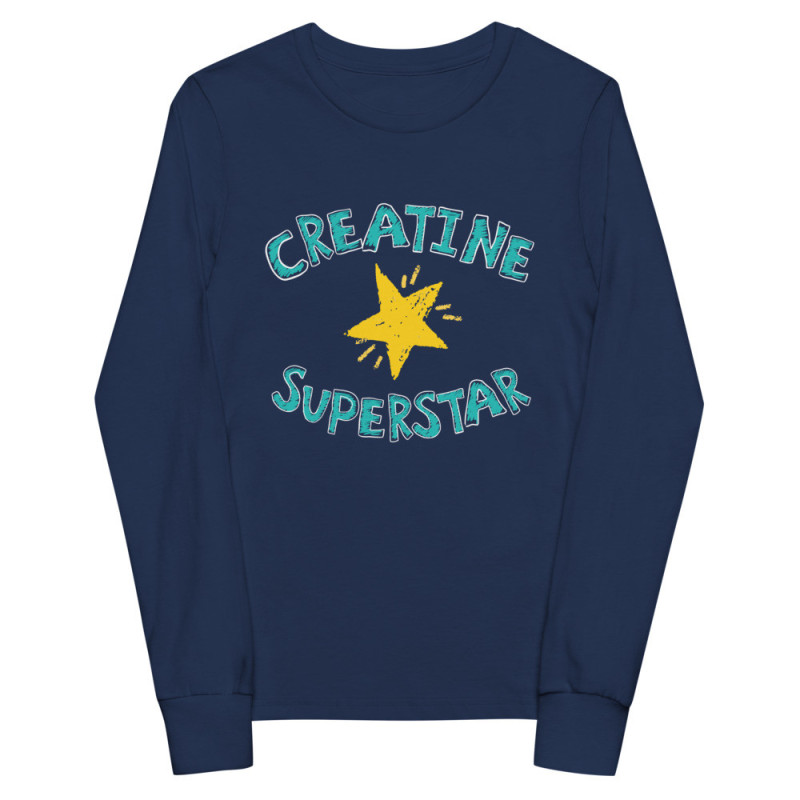 Creatine Superstar - youth long sleeve tee