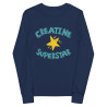 Creatine Superstar - youth long sleeve tee