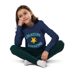 Creatine Superstar - youth long sleeve tee