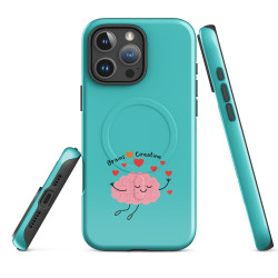 Brains Love Creatine MagSafe® tough case for iPhone®